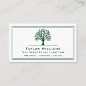 Verzorging Gazon Aanleg Beplanting Boomverzorging Visitekaartje (Voorkant)