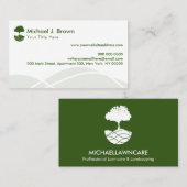 Verzorging Gazon Landschap Buitentuinman Visitekaartje (Voorkant / Achterkant)