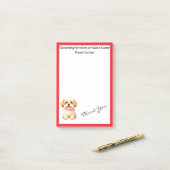 Verzorging Gepersonaliseerde Luxe Trendy Collectie Post-it® Notes (Op bureau)