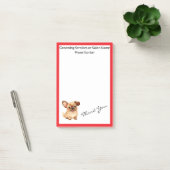 Verzorging Hond Persoonlijke Luxe Moderne Collecti Post-it® Notes (Kantoor)
