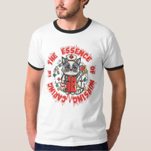 Verzorging is de essentie van verpleging t-shirt