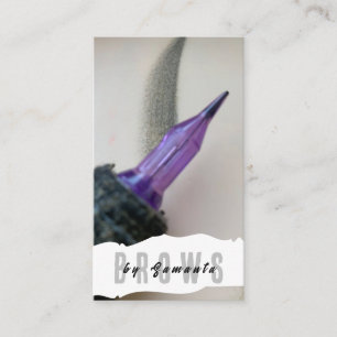 Verzorging na brows PMU Microblading Henna Salon B Visitekaartje