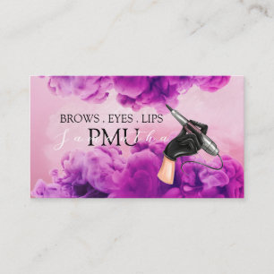 Verzorging na PMU Microblading Henna Salon Visitekaartje