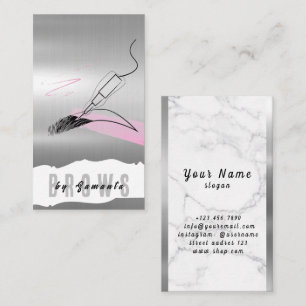 Verzorging na PMU Microblading Henna Salon Wenkbra Visitekaartje