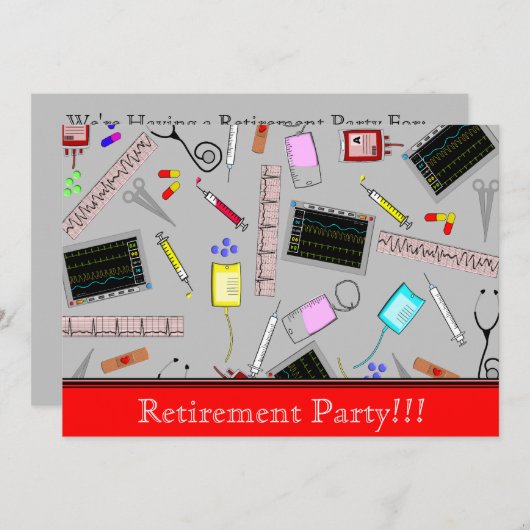 Verzorging of medische verzorging kaart (Voorkant / Achterkant)