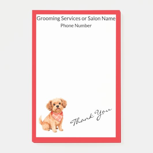 Verzorging Persoonlijke Luxe Moderne Collectie voo Post-it® Notes (Voorkant)