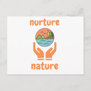 Verzorging van de natuur, levenscitaten briefkaart
