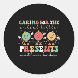 Verzorging Van De Schattigste Kleine Cadeautjes Mb Ronde Sticker