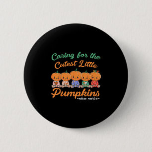 Verzorging van de schattigste kleine pompoen Nicu- Ronde Button 5,7 Cm