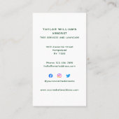 Verzorging van gazons Boomverzorging Landschapsarc Visitekaartje (Achterkant)