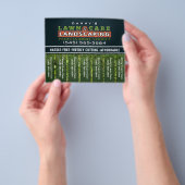 Verzorging van gazons en landschapsarchitectuur 5. flyer (Hand)