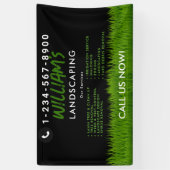 Verzorging van gazons en landschapsdiensten voor h spandoek (Verticaal)