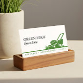 Verzorging van gazons Landschapsarchitect Professi Visitekaartje