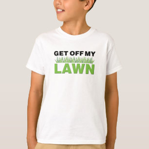 Verzorging van het gazon t-shirt