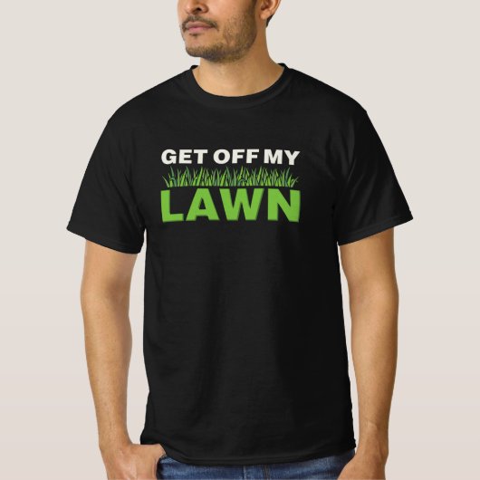 Verzorging van het gazon t-shirt (Voorkant)