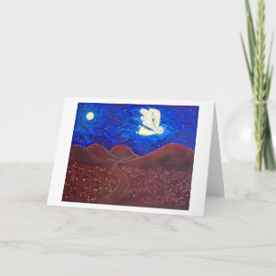 Verzorging van het Wenskaart Soul Angel Feestdagen Kaart