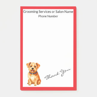Verzorging van huisdieren Gepersonaliseerde Goud E Post-it® Notes
