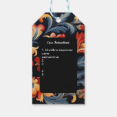 Verzorgingscadeaukaart Rosepaint Rosemaling 1 van  Cadeaulabel (Achterkant)