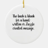 Verzorgingsornament Keramisch Ornament (Achterkant)