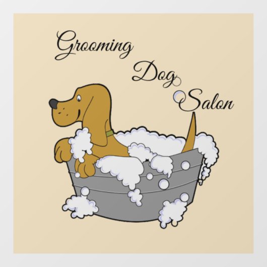 Verzorgingssalon Raamsticker (Vel)