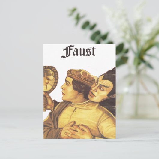 VERZWAAR BRIEFKAART (Staand voorkant)