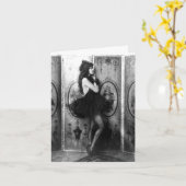 verzwakte danser kaart (Gele Bloem)