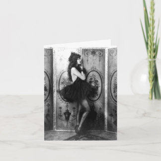 verzwakte danser kaart