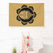 Vesak Boeddha Boeddha Purnima Boeddha dag Spandoek (Insitu)