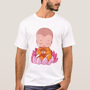 Vesak Boeddhisme Cartoon Boeddha's Verjaardag, kin T-shirt