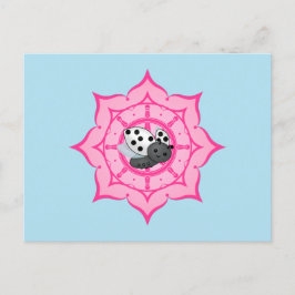 Vesak Buddha Ladybug Briefkaart
