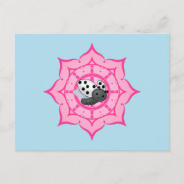 Vesak Buddha Ladybug Briefkaart