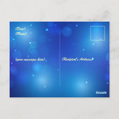 Vesak-dag Boeddha en Mandala Vaisakha Purnima Briefkaart (Achterkant)