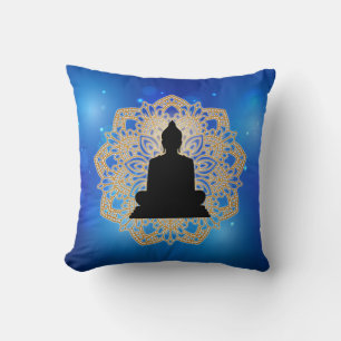 Vesak Dag Boeddha en Mandala Vaisakha Purnima Kussen
