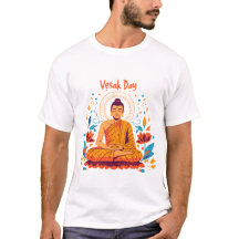 Vesak-dag, boeddha-illustratie voor Vesak-dag