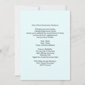 Vesak Lotus Monk Zen Kaart (Achterkant)