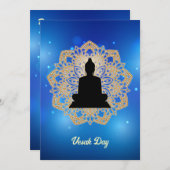 Vesakdag Boeddha en Mandala Vaisakha Purnima (Voorkant / Achterkant)