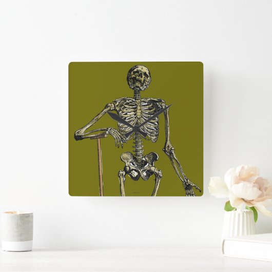 Vesalius: Skeletspierstelsel- en Vierkante Klok (Huis)