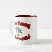 Veselé Vánoce a Šťastný Nový Rok Tweekleurige Koffiemok (Voorkant links)