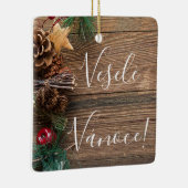 Veselé Vánoce Chrsitmas Ornament (Rechts)