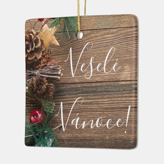 Veselé Vánoce Chrsitmas Ornament (Links)