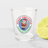 Vesele Vanoce Czech Kerstkerstkerstkerstkerstkerst Shot Glas (Voorkant)
