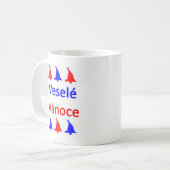vesele vanoce - mok koffie (Voorkant links)