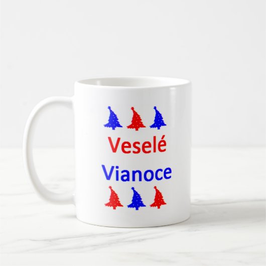 vesele vianoce koffie - mok (Links)