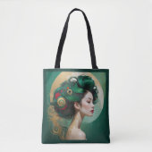 "Vesendra" - gebeeldhouwde schoonheid, eeuwige muz Tote Bag (Voorkant)