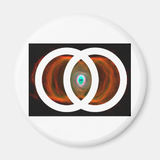 Vesica Piscis Hourglass Nebula Magneet