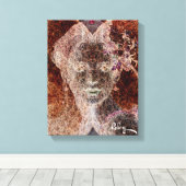 Vesica Venus door Rofey Canvas Afdruk (Insitu (Houten vloer))