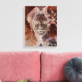 Vesica Venus door Rofey Canvas Afdruk (Insitu (Woonkamer))