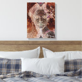 Vesica Venus door Rofey Canvas Afdruk (Insitu (Slaapkamer))