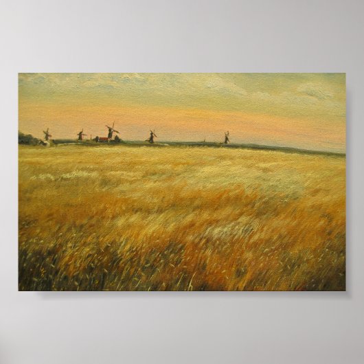 Veskimägi Saaremaal Poster (Voorkant)