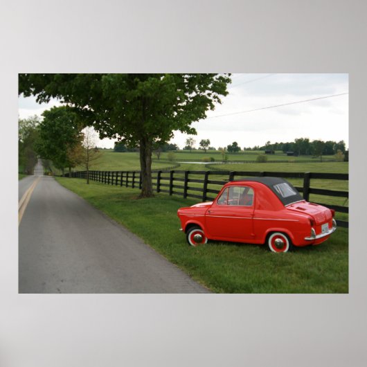 Vespa 400 poster (Voorkant)